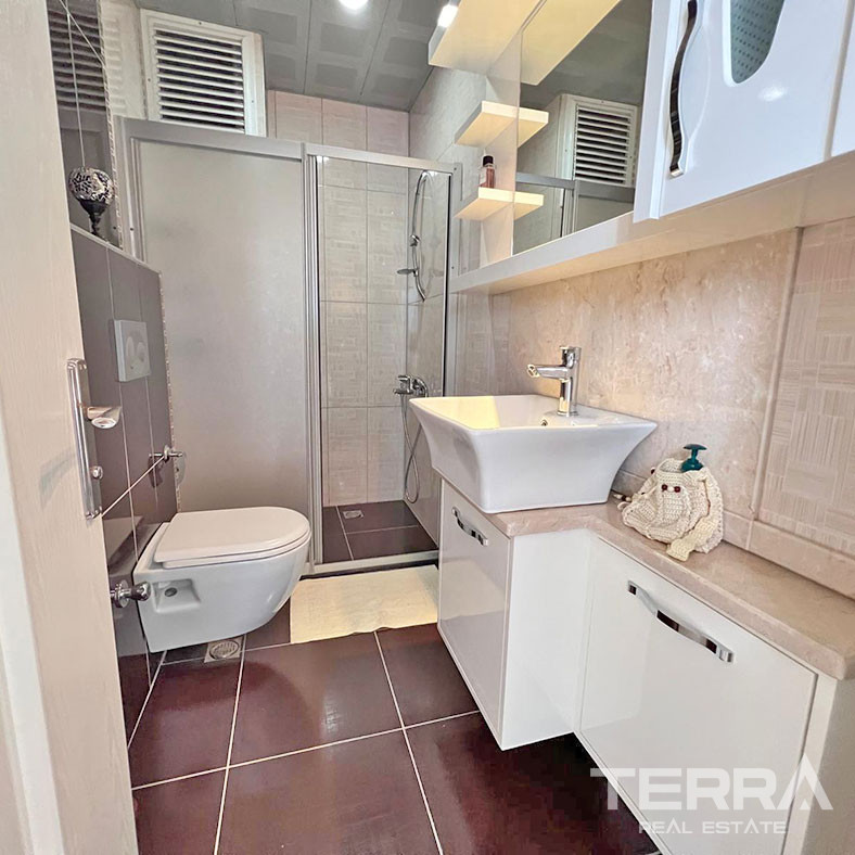 Furnished Resale Apartment in Alanya with an Incredible Green View - 70580