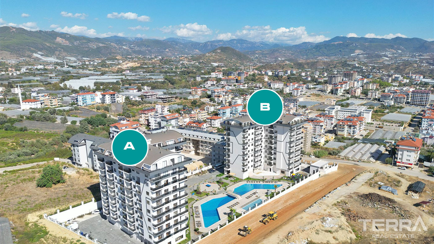Apartments Suitable for Investment in Alanya, Payallar - 99102