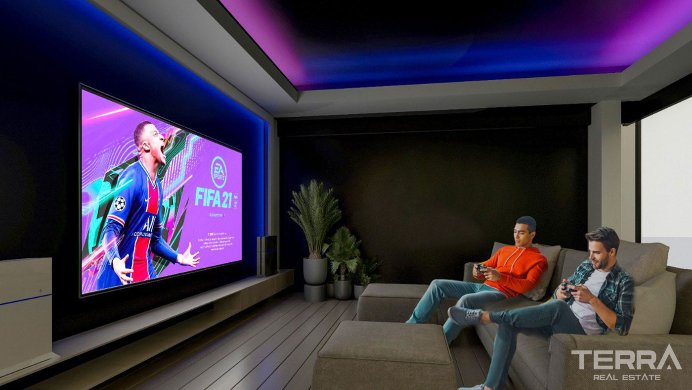 Extensive Social Amenities from Modern and Luxurious Villas in Alanya - 70755