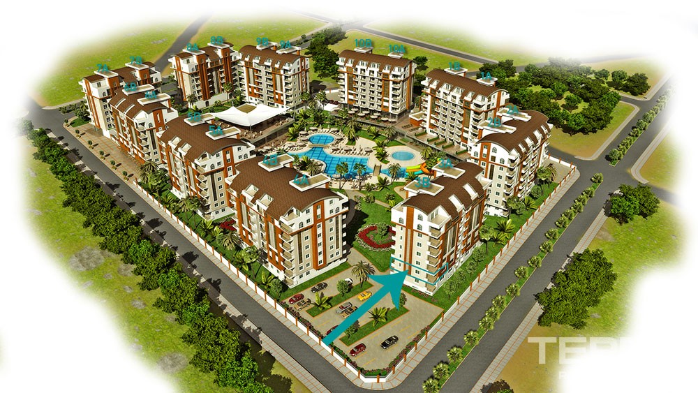 2 Zimmer Meer Blick Apartment zu verkaufen in Orion City - 2088