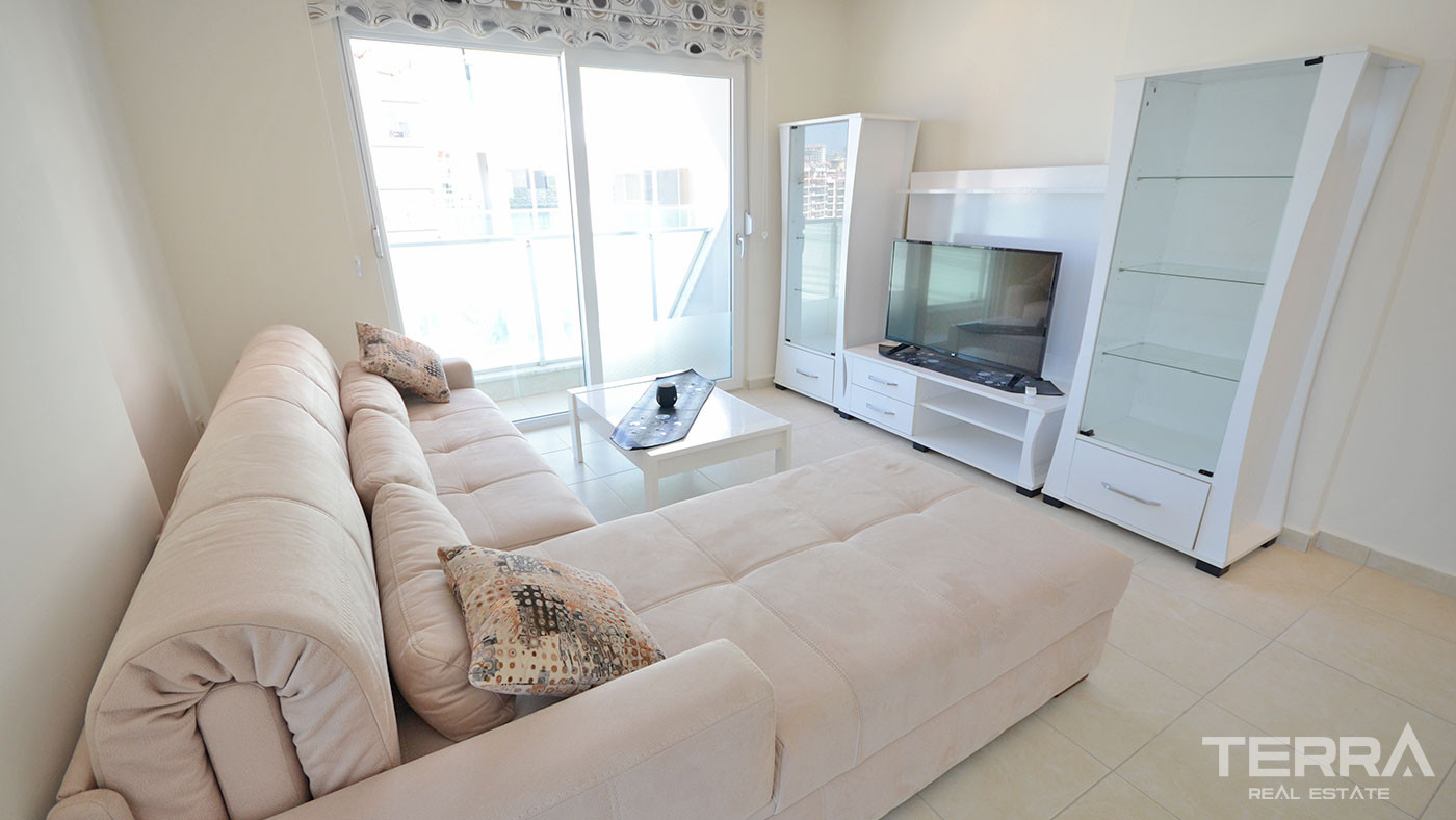 Sun-Filled Resale Flat in Alanya with Sea View and Rental Potential - 71120