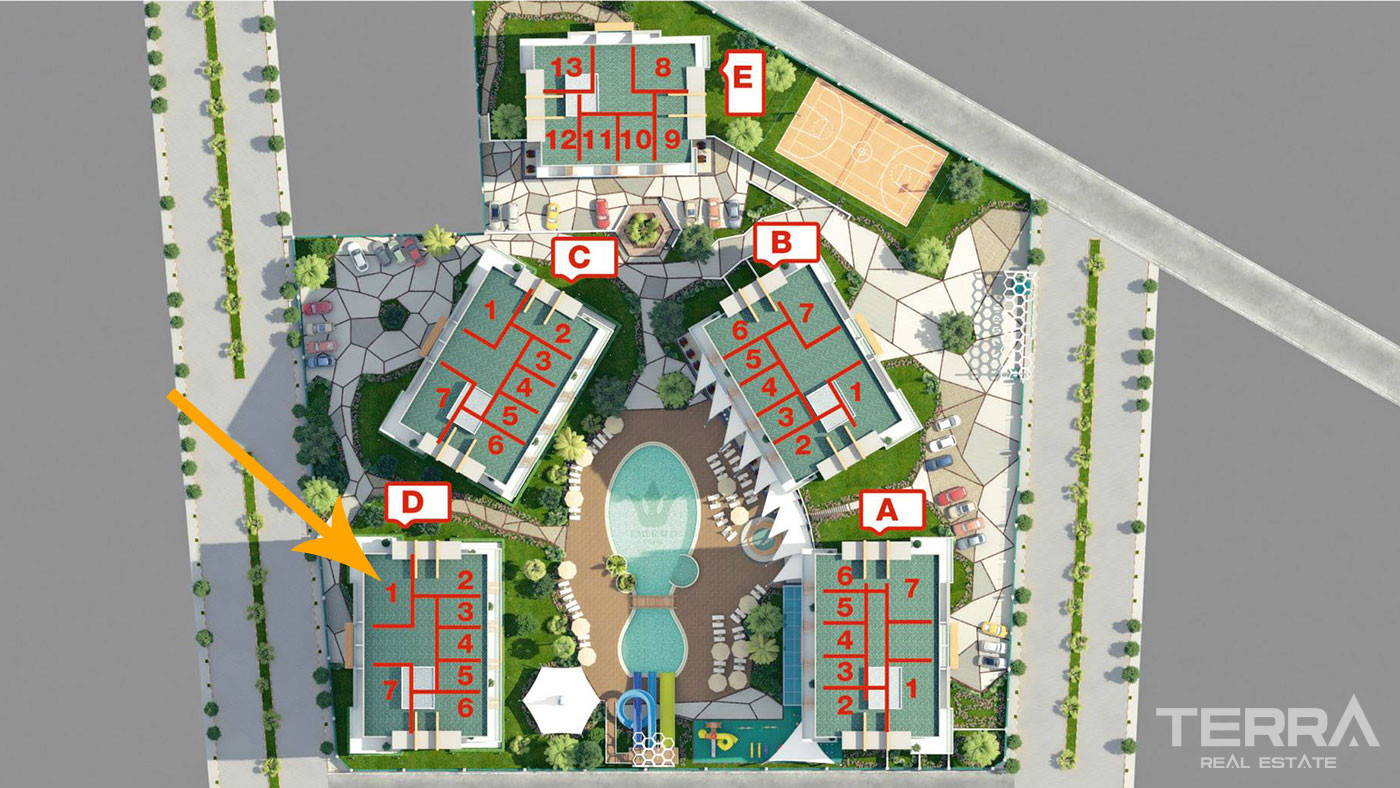 Sun-Filled Resale Flat in Alanya with Sea View and Rental Potential - 72032