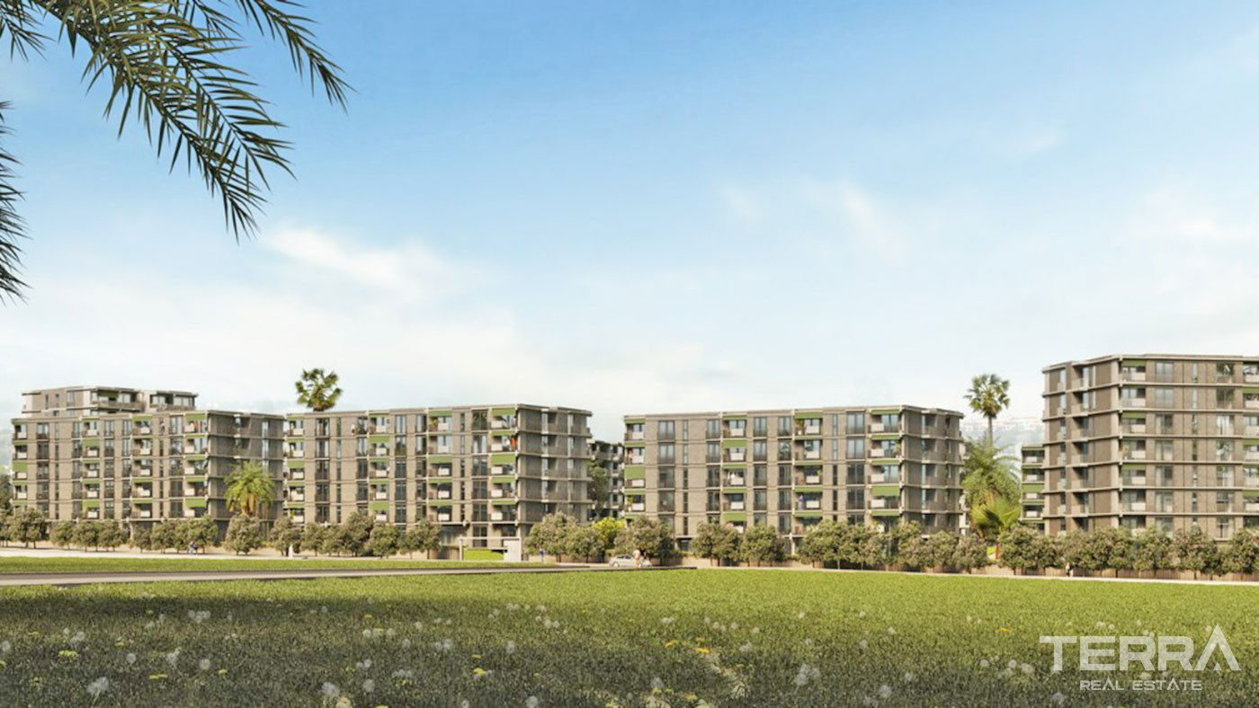 Investment Apartments with Flexible Payment Plan in Mersin Mezitli - 71137