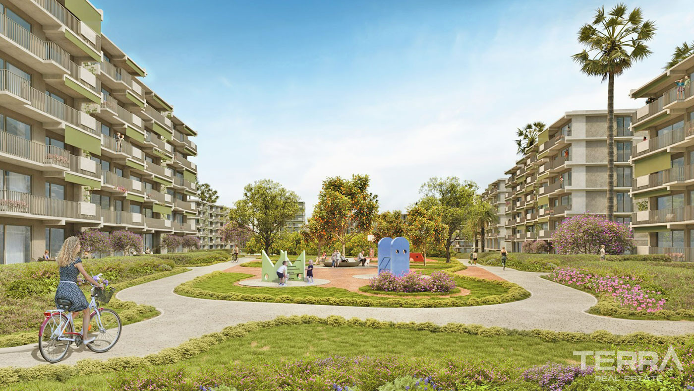 Investment Apartments with Flexible Payment Plan in Mersin Mezitli - 71139