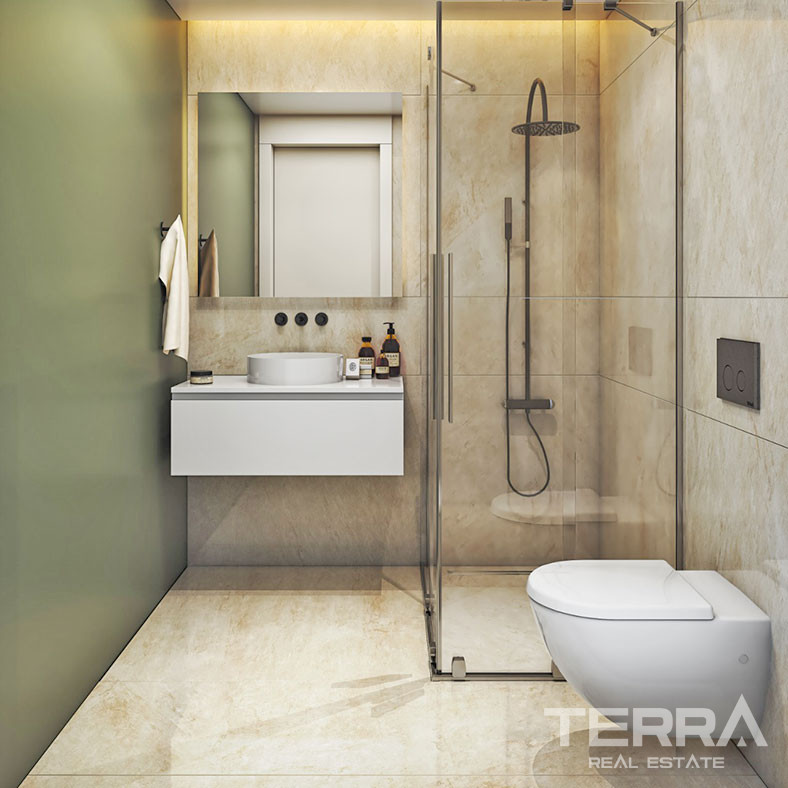 Investment Apartments with Flexible Payment Plan in Mersin Mezitli - 71167