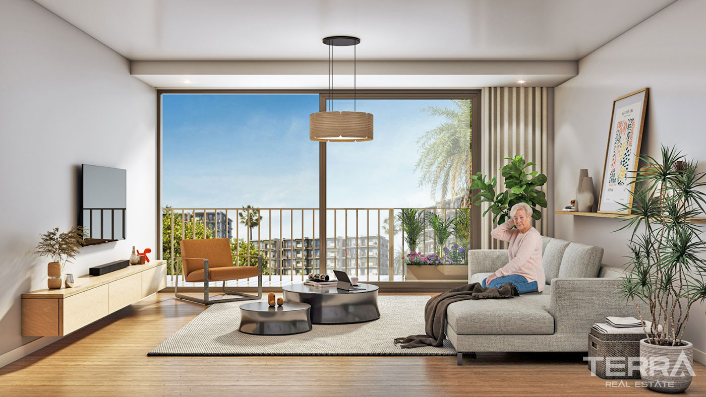 Investment Apartments with Flexible Payment Plan in Mersin Mezitli - 71168