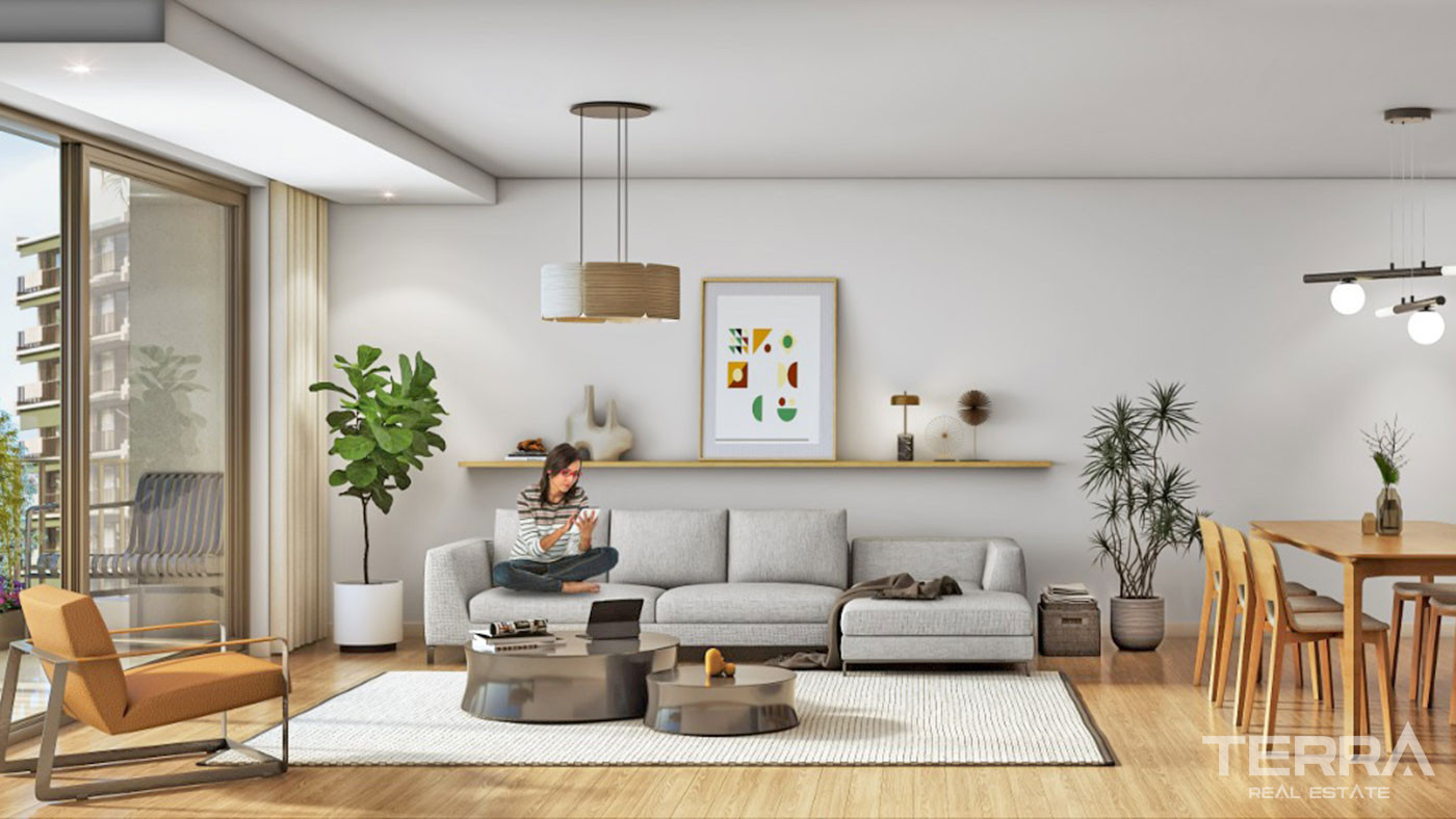 Investment Apartments with Flexible Payment Plan in Mersin Mezitli - 71170