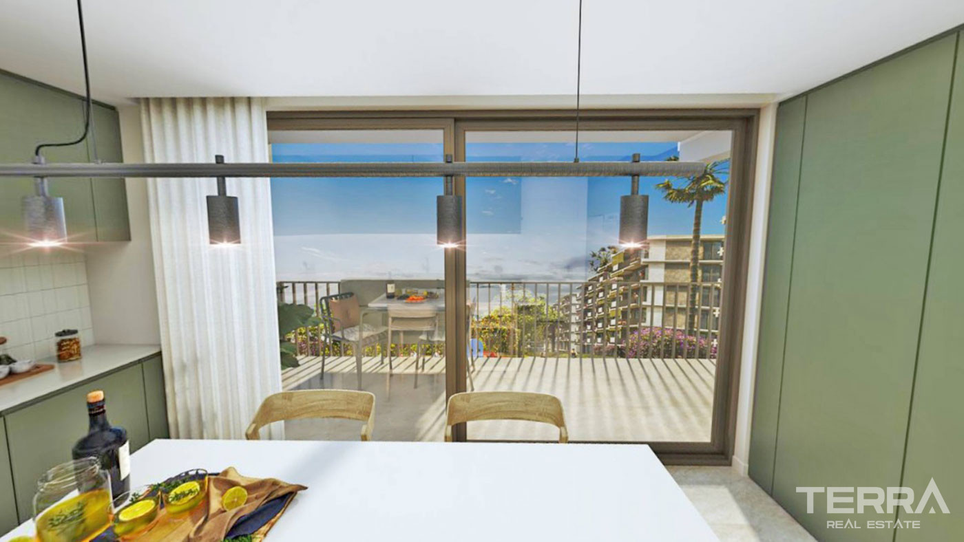 Investment Apartments with Flexible Payment Plan in Mersin Mezitli - 71176