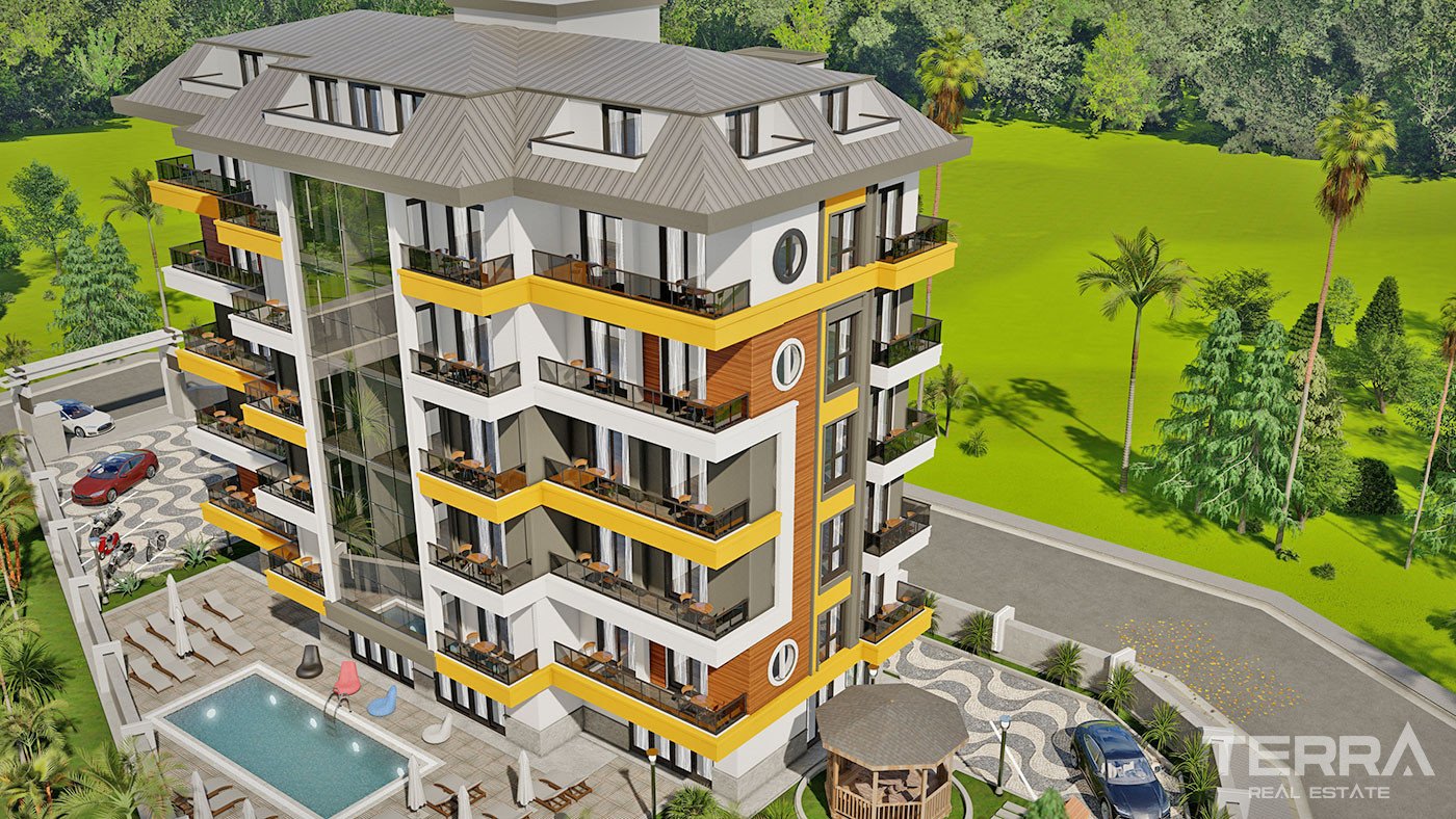 Apartments in Alanya Within Walking Distance to All Local Amenities