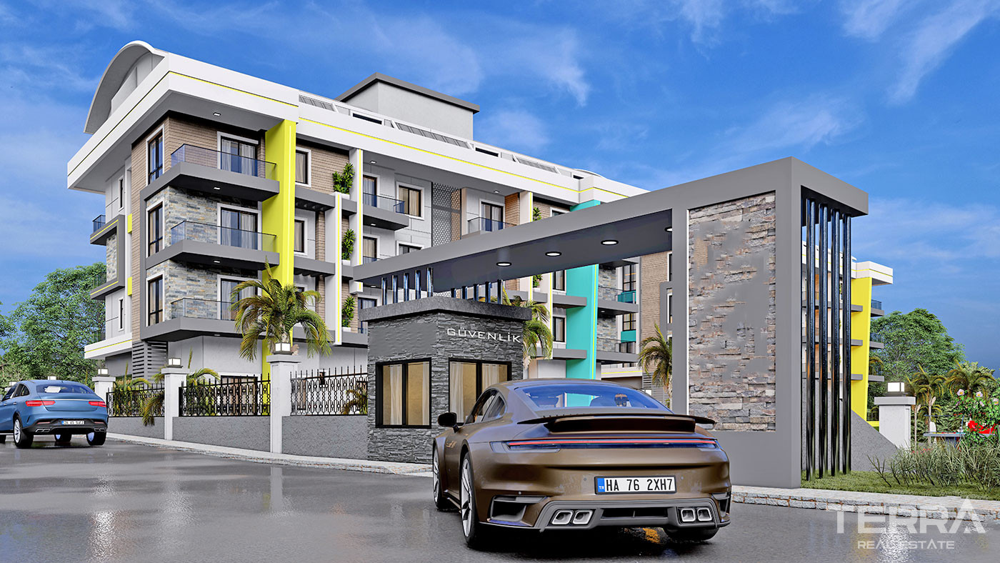 Investment Apartments with Various Social Facilities in Alanya, Oba - 71332