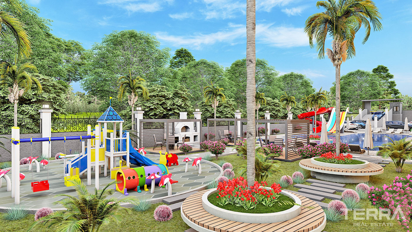 Investment Apartments with Various Social Facilities in Alanya, Oba - 71336