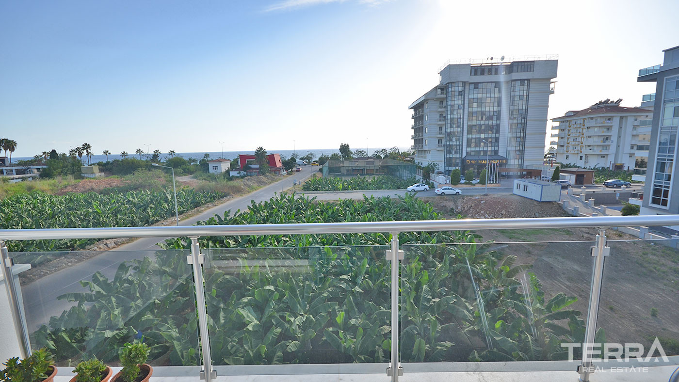 1 + 1 Wiederverkaufswohnung zum Verkauf in Kestel, Alanya, 140 m vom Strand entfernt - 71505