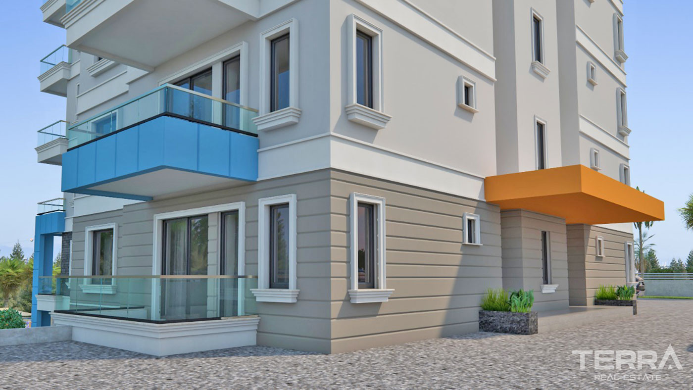 Luxury Brand New Apartments with Shared Pool in Alanya Avsallar - 71887