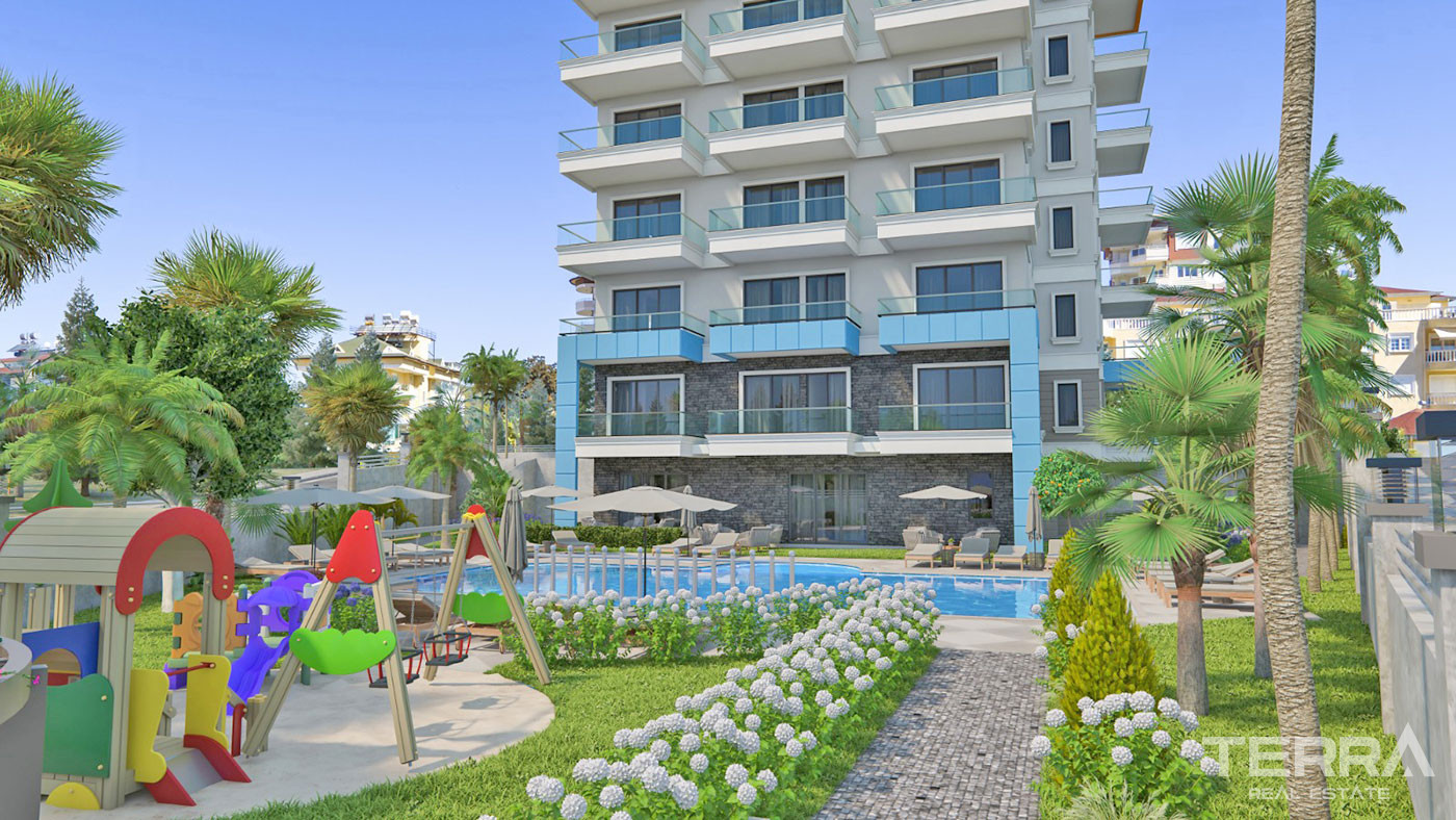 Luxury Brand New Apartments with Shared Pool in Alanya Avsallar - 71890