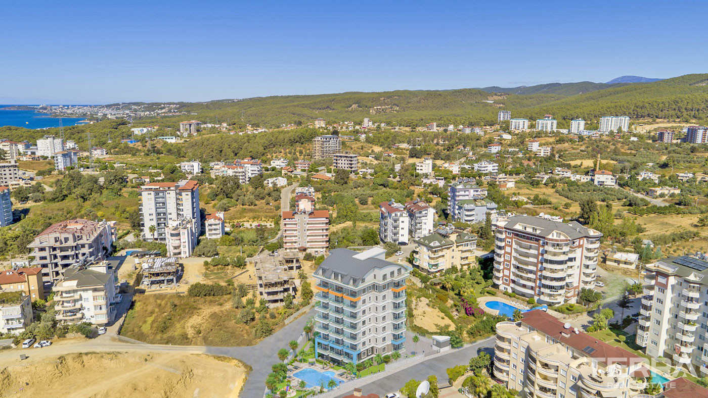 Luxury Brand New Apartments with Shared Pool in Alanya Avsallar - 71893