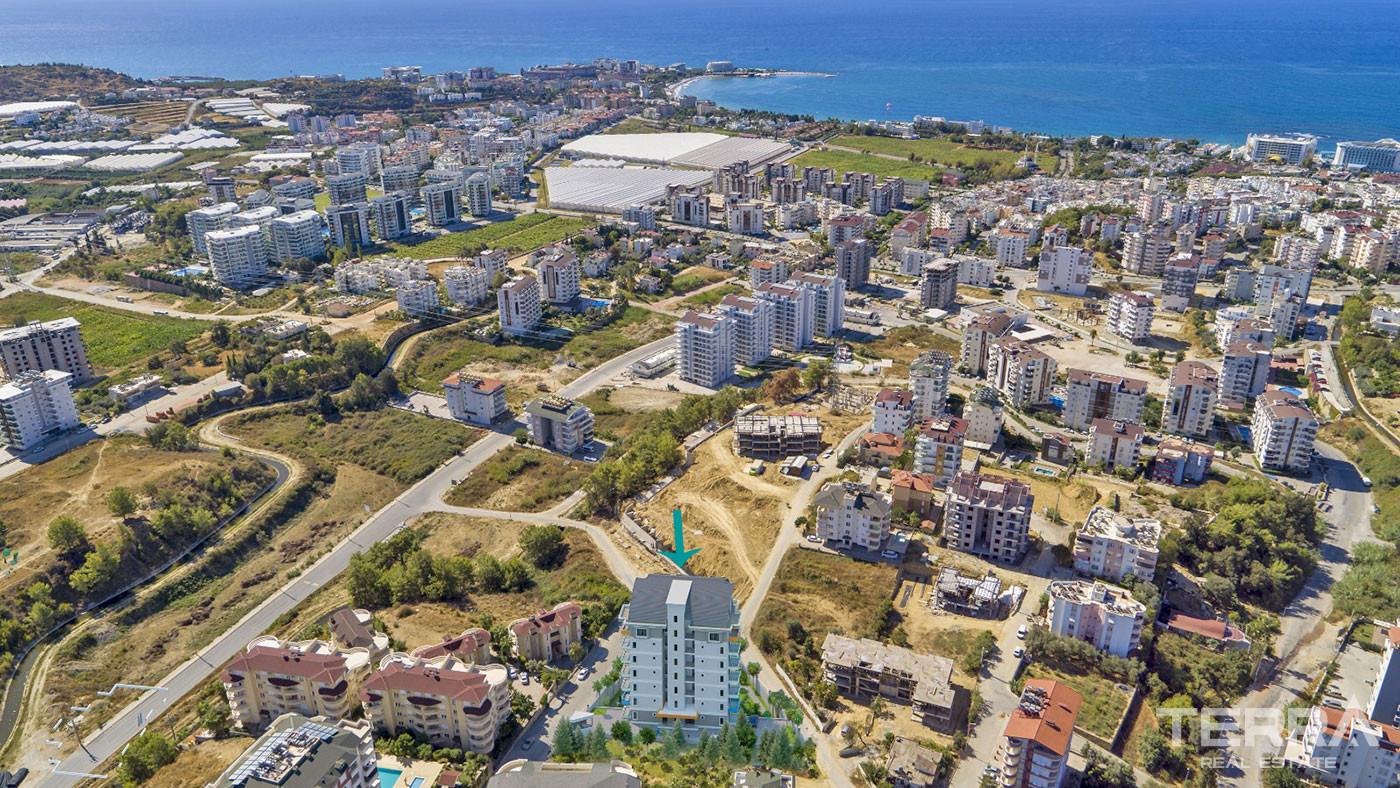 Luxury Brand New Apartments with Shared Pool in Alanya Avsallar - 71895