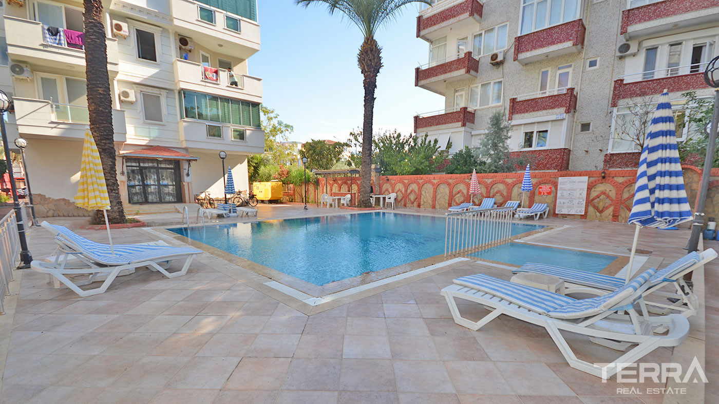 Fully Furnished Apartment in Alanya Oba Only 140 m to the Beach - 71655