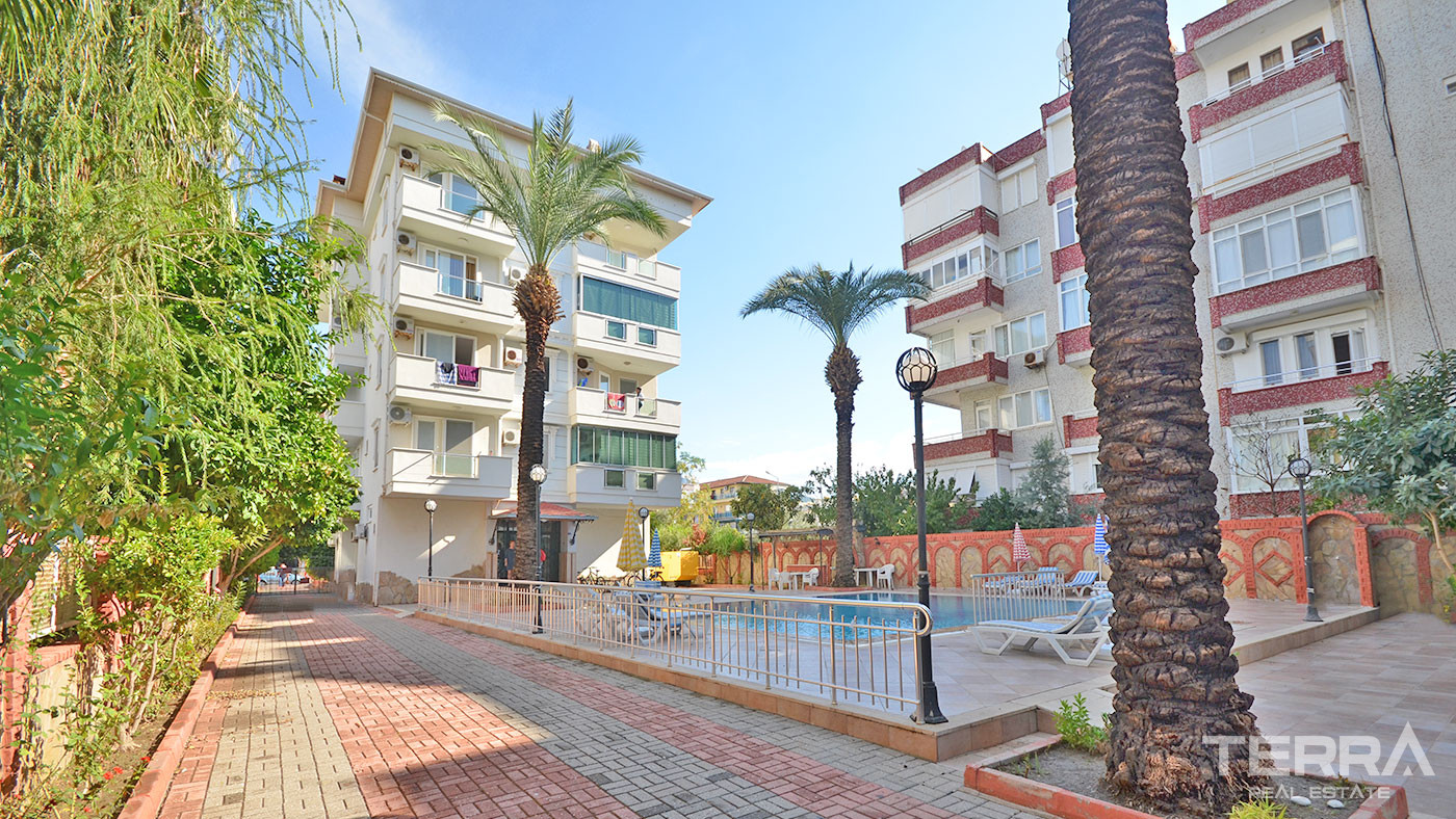 Fully Furnished Apartment in Alanya Oba Only 140 m to the Beach - 71656