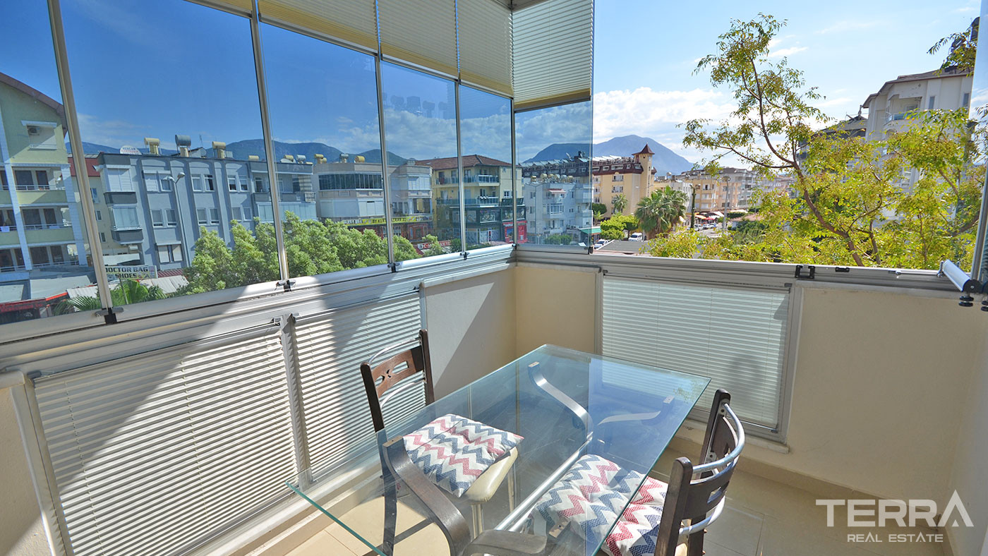 Fully Furnished Apartment in Alanya Oba Only 140 m to the Beach - 71666