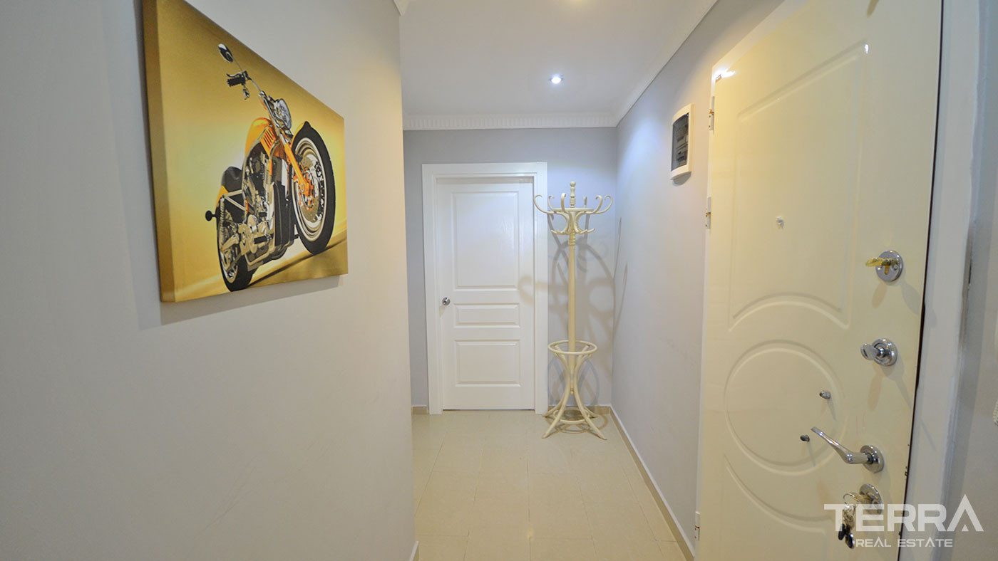 Fully Furnished Apartment in Alanya Oba Only 140 m to the Beach - 71675