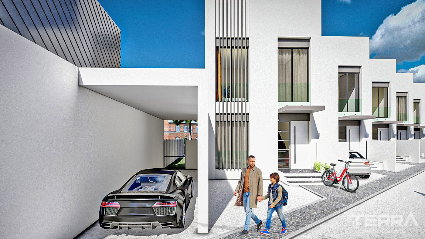 Citizenship Approved Townhouses with Private Swimming Pool in Antalya - 71843