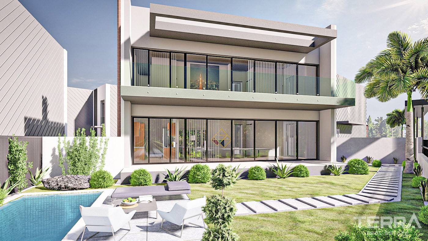 Citizenship Approved Townhouses with Private Swimming Pool in Antalya - 71847