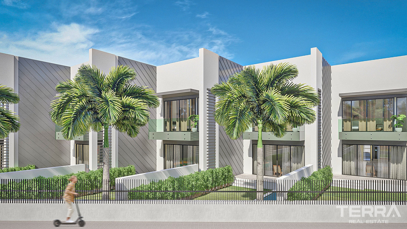 Citizenship Approved Townhouses with Private Swimming Pool in Antalya - 71849
