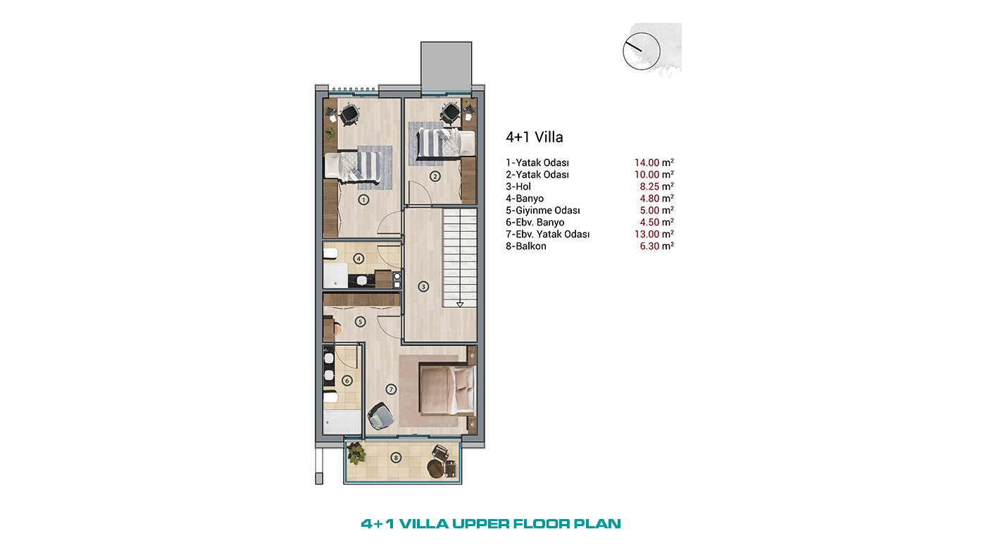 Citizenship Approved Townhouses with Private Swimming Pool in Antalya - 71850