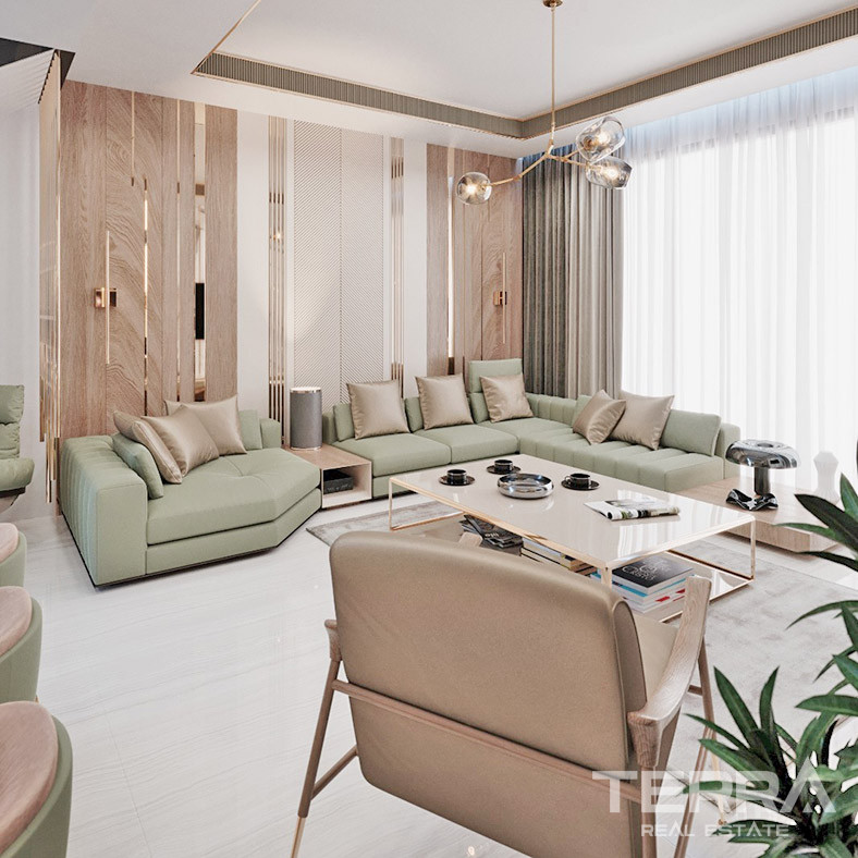 Citizenship Approved Townhouses with Private Swimming Pool in Antalya - 71864
