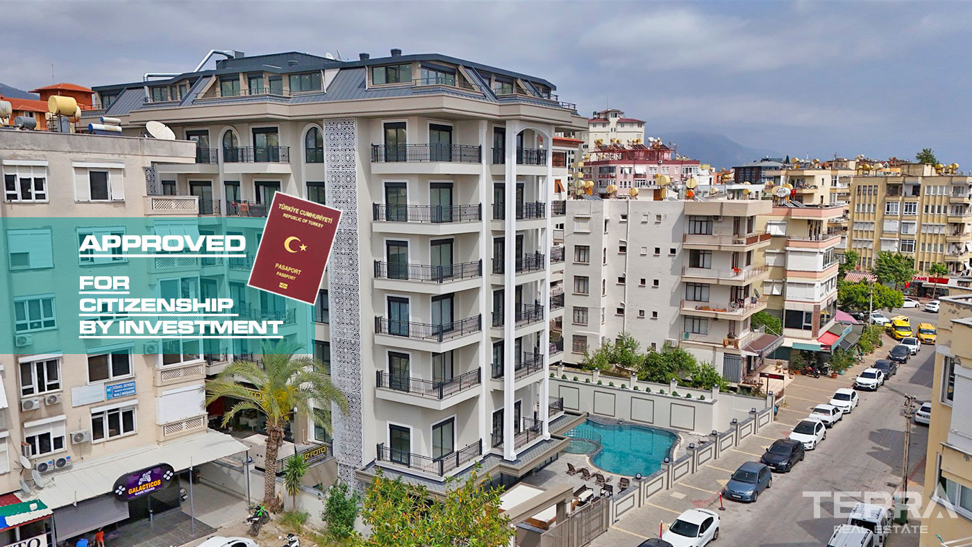 Central Alanya Apartments Near the Beach and All Daily Amenities