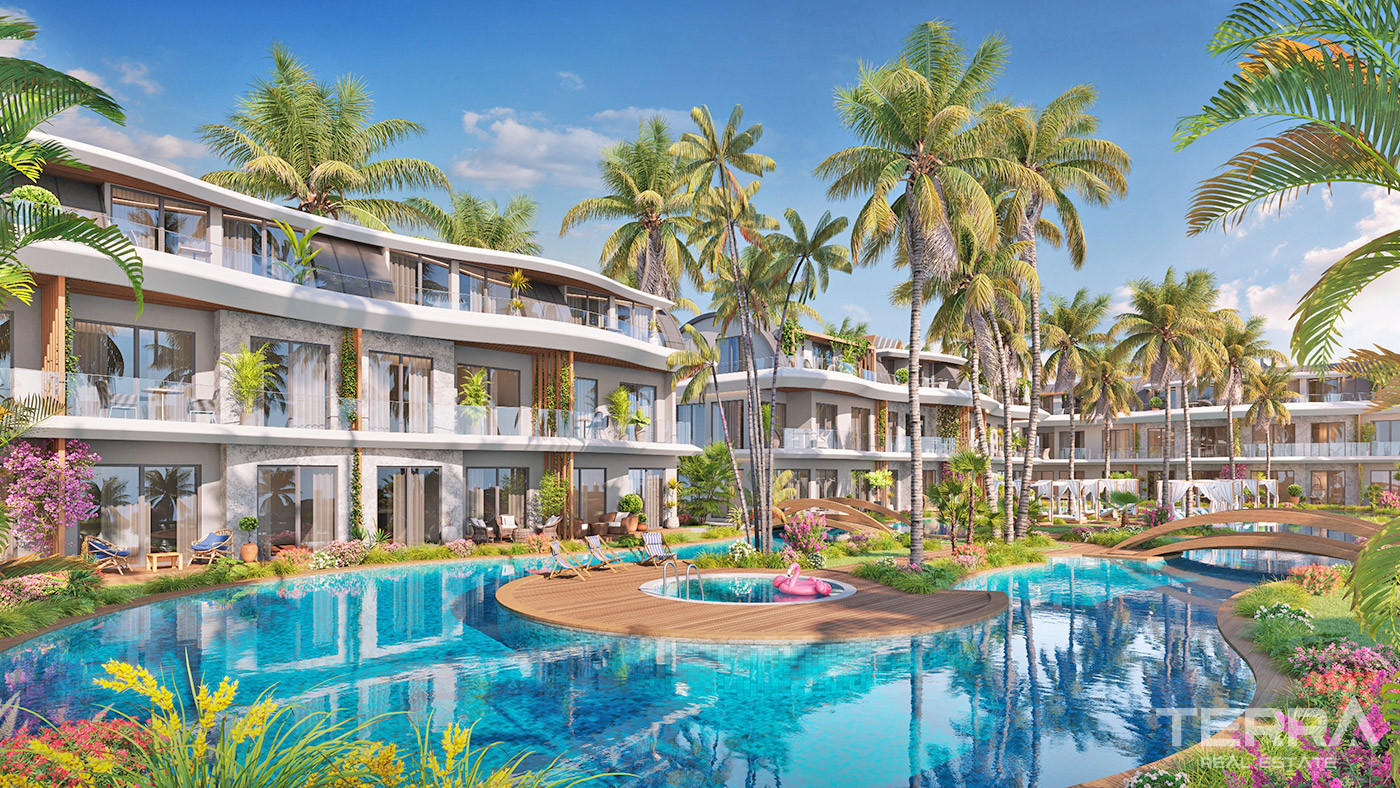 Exclusive Apartments with Direct Access to the Pool in Alanya - 71965