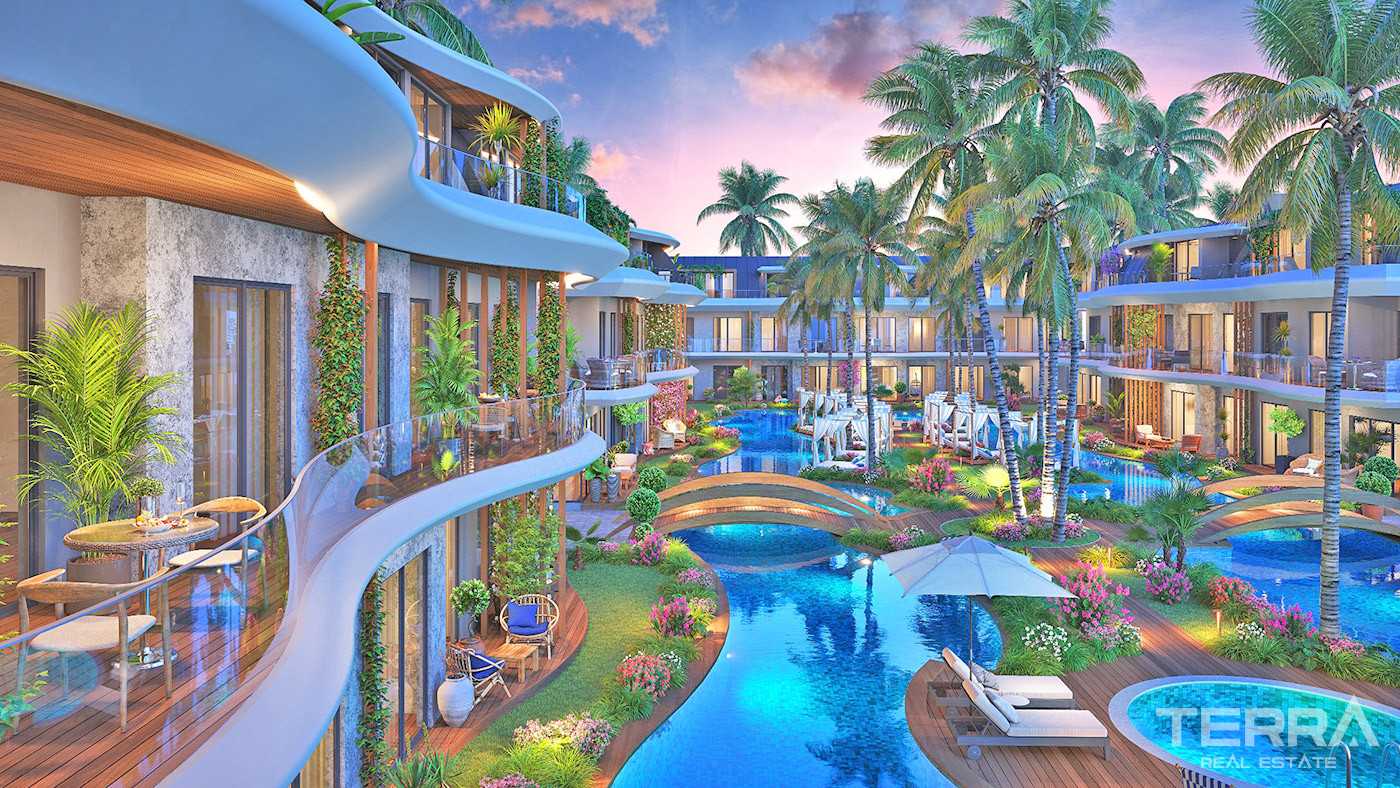 Exclusive Apartments with Direct Access to the Pool in Alanya - 71969
