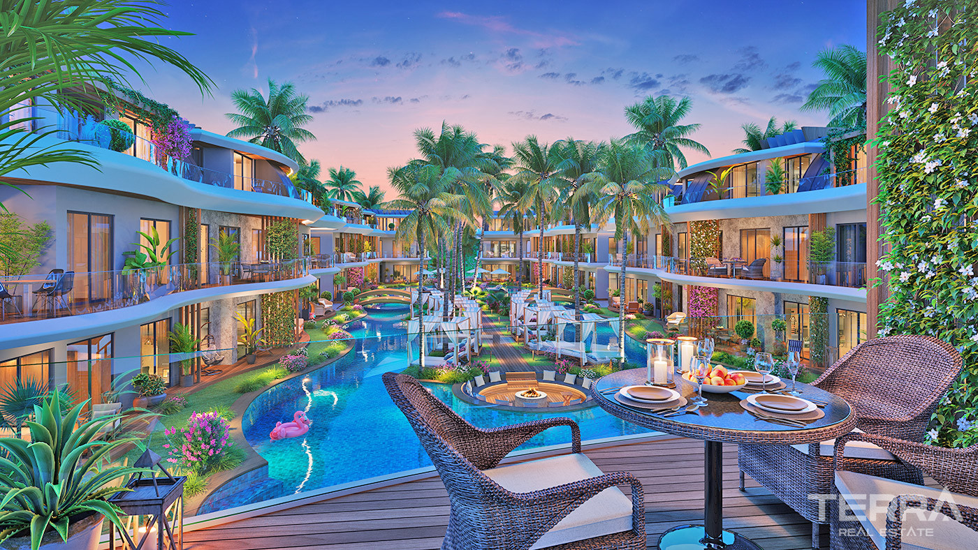 Exclusive Apartments with Direct Access to the Pool in Alanya - 71975