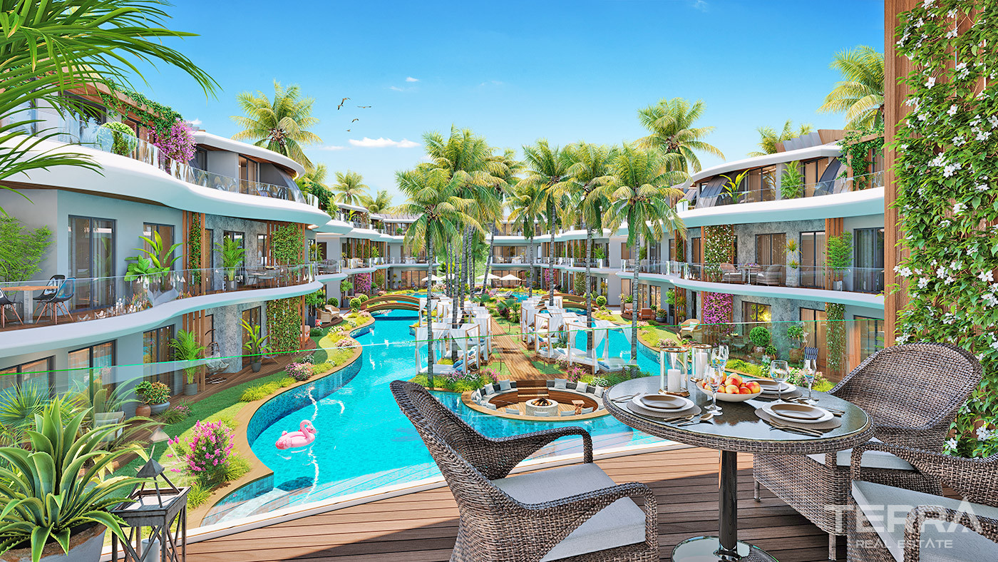 Exclusive Apartments with Direct Access to the Pool in Alanya - 71976