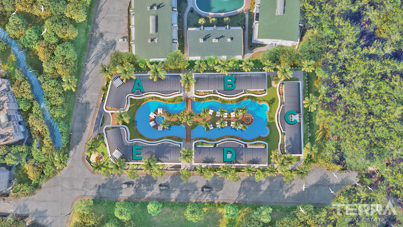 Exclusive Apartments with Direct Access to the Pool in Alanya - 71982