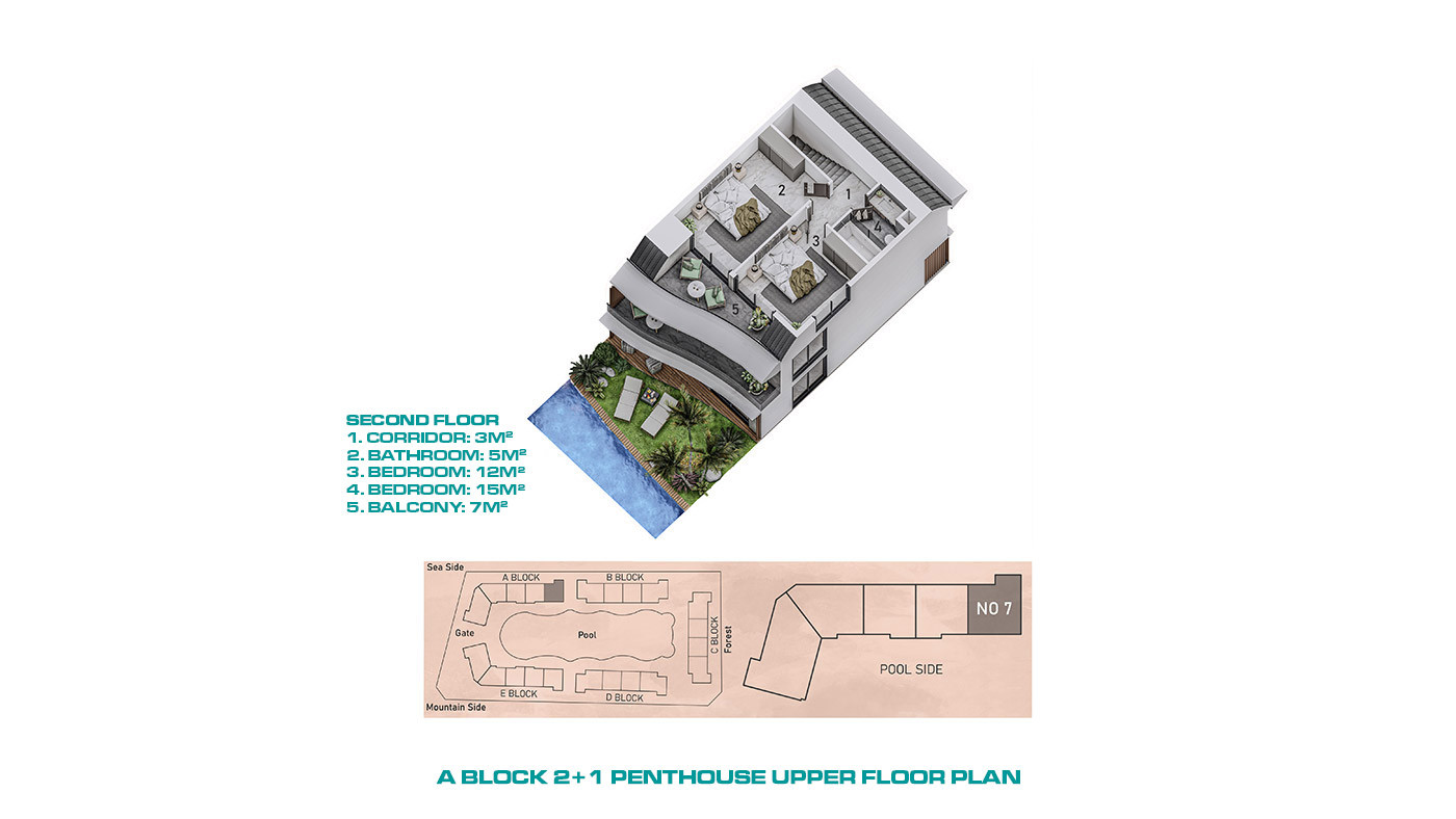 Exclusive Apartments with Direct Access to the Pool in Alanya - 71985