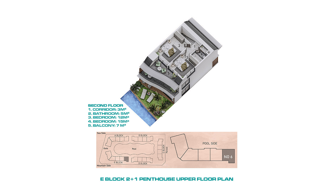 Exclusive Apartments with Direct Access to the Pool in Alanya - 71996