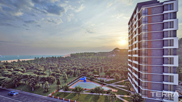 1 Bedroom Investment Flats in Mersin with White Goods