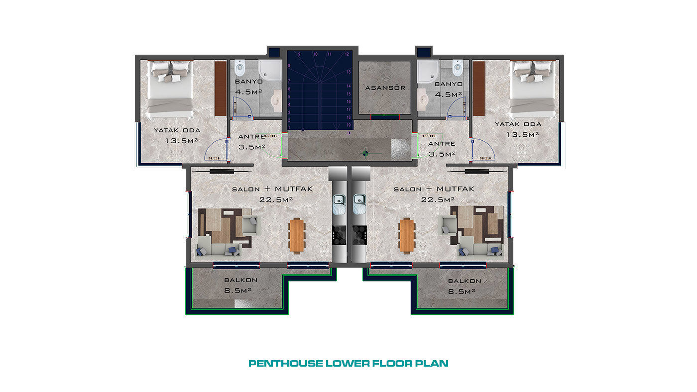 Seafront Alanya Apartments in Kestel for a High Class Lifestyle - 72117