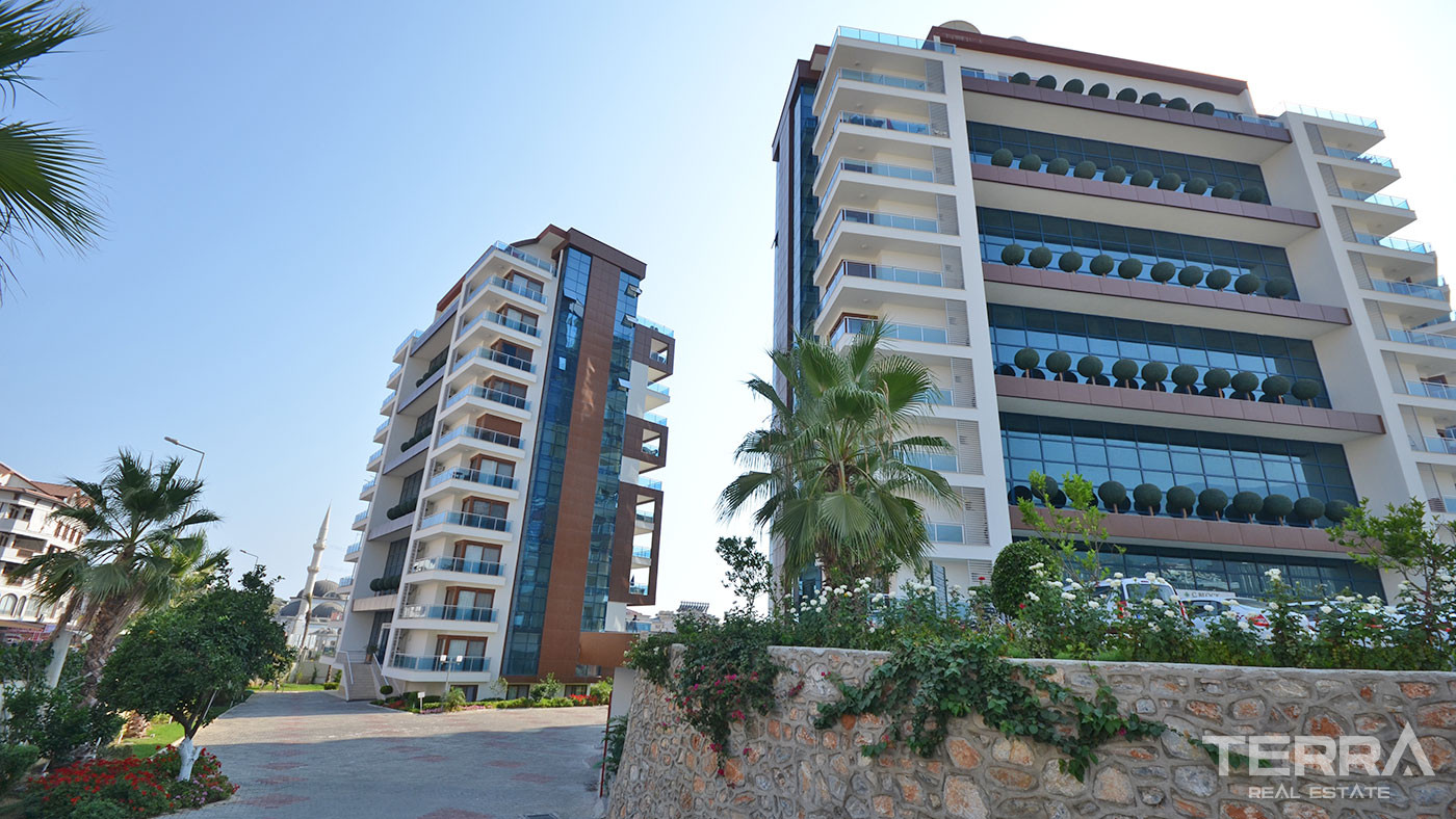 Luxury Apartments for Sale in Crystal Park, Cikcilli, Alanya - 101829