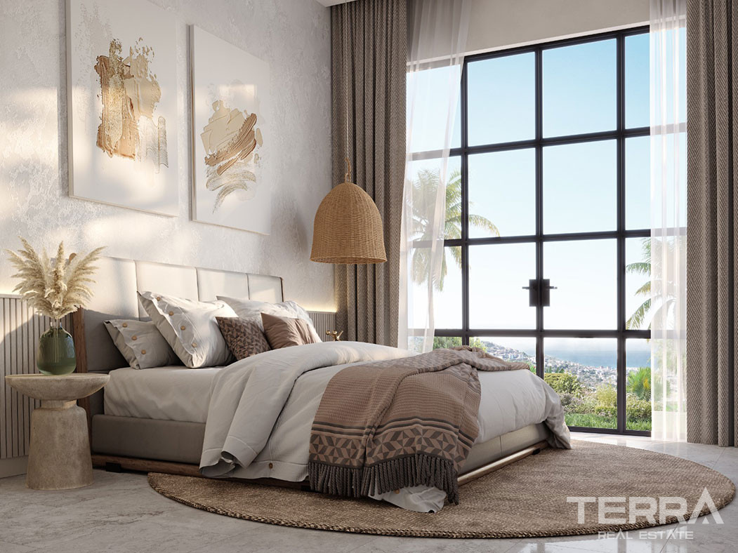 Luksusleiligheter med havutsikt i Kargıcak, Alanya, Tyrkia - 109303