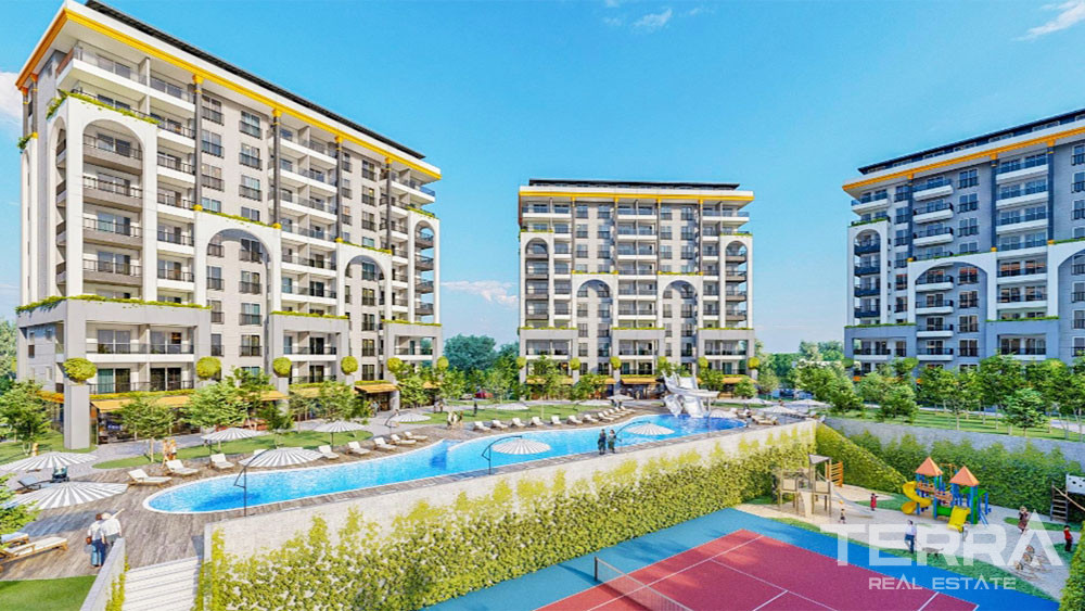 Gain Access to Superb Social Facilities with Bargain Flat in Alanya - 72275