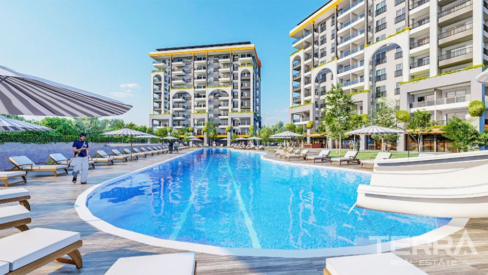 Gain Access to Superb Social Facilities with Bargain Flat in Alanya - 72280