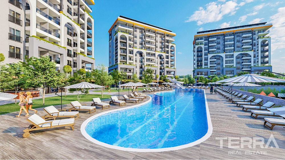 Gain Access to Superb Social Facilities with Bargain Flat in Alanya - 72281