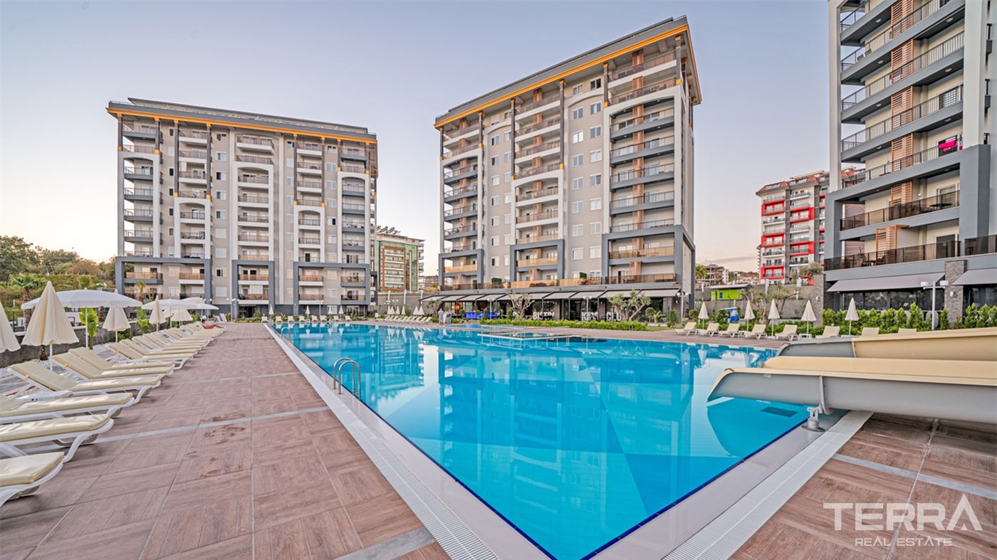 Gain Access to Superb Social Facilities with Bargain Flat in Alanya - 72446