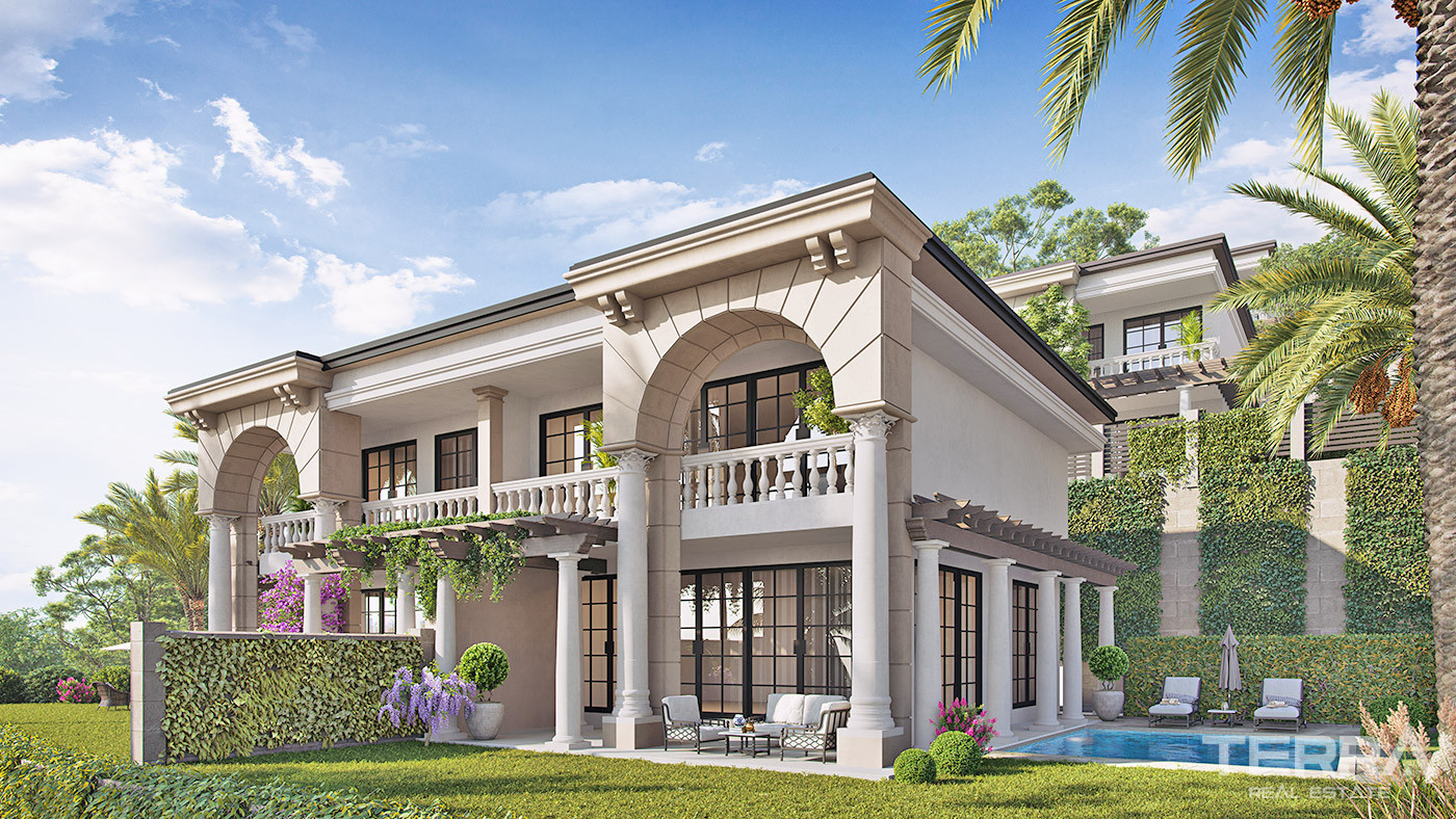 Exclusive Alanya Villas in a 5 Star Hotel Concept Complex in Kargıcak