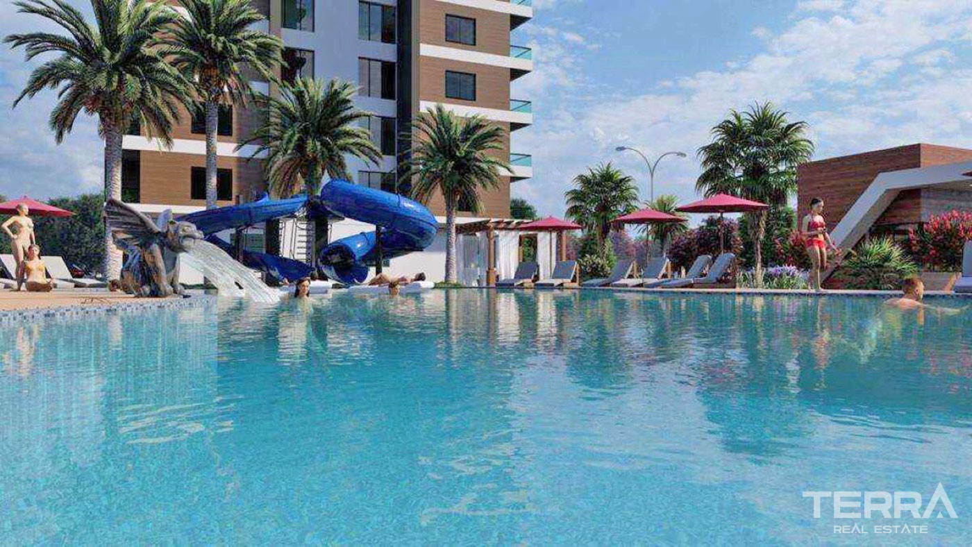 Sea View Mersin Apartments in Erdemli Only 500 m from the Beach