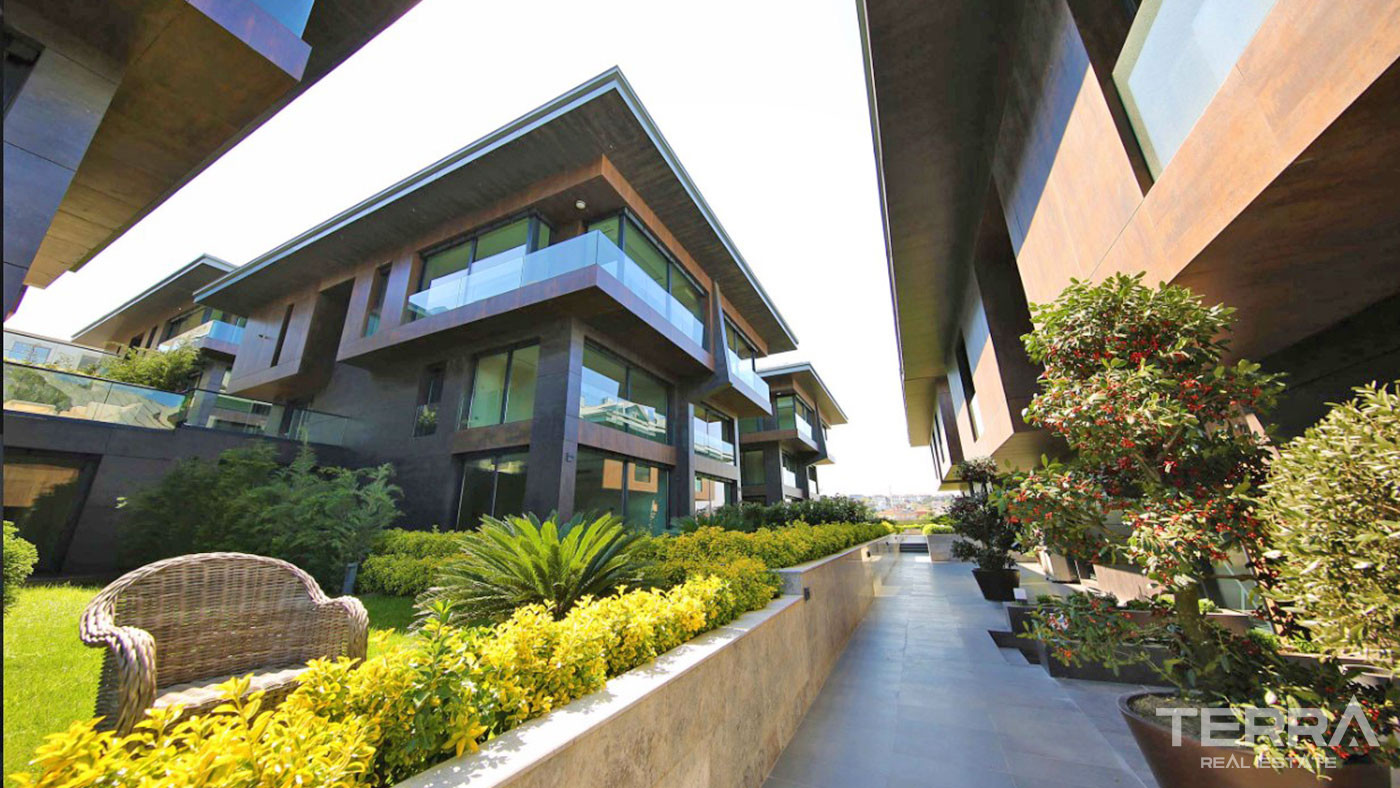 Low Rise Residence Concept Flats with Bosphorus View in Istanbul - 72622