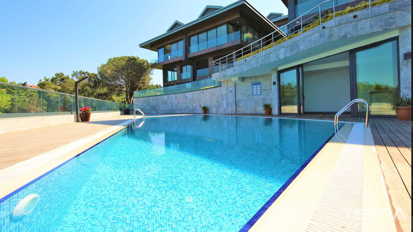 Low Rise Residence Concept Flats with Bosphorus View in Istanbul - 72628