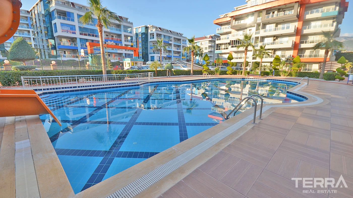 Luxury Furnished Apartment in Kestel, Alanya Just 200 m from the Beach - 72663